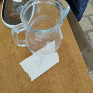 Caraffa in vetro 30 pz